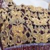 2 Piece Maroon Frock with Dabka and Crystal Detailing - Image 5